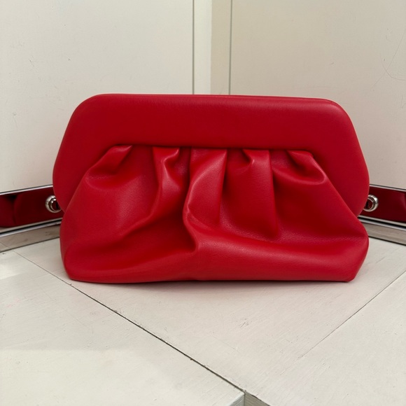 Themoirè Leather Shoulder Bag - Picture 2 of 5